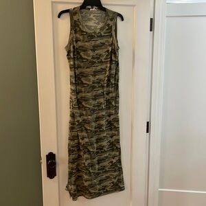 la miel Camo tank dress